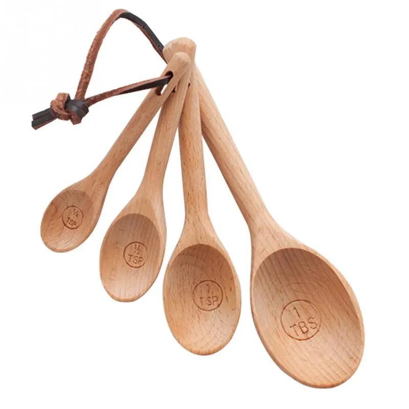 Measuring Wood Tablespoon Set