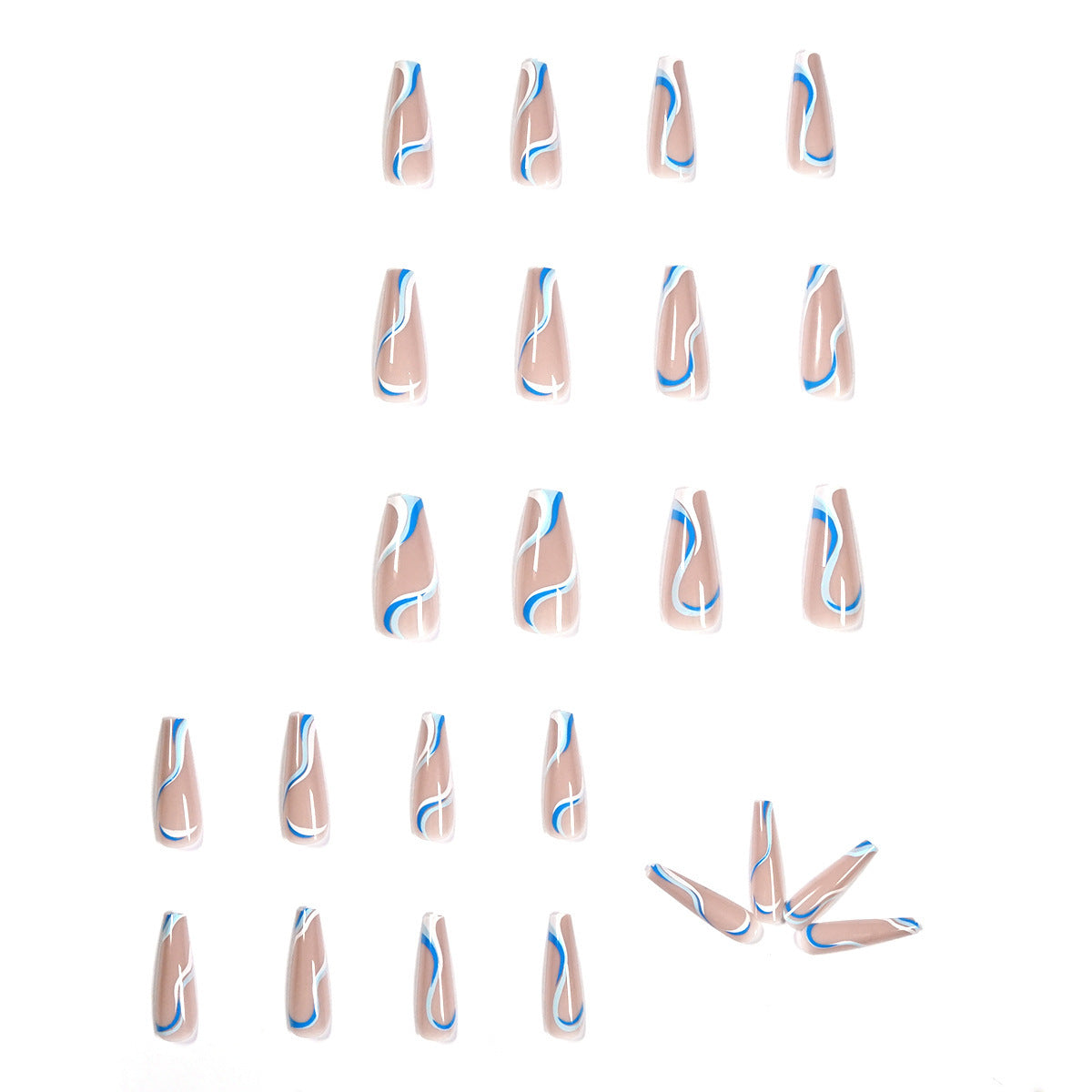Wearing Nails Finished False Nails