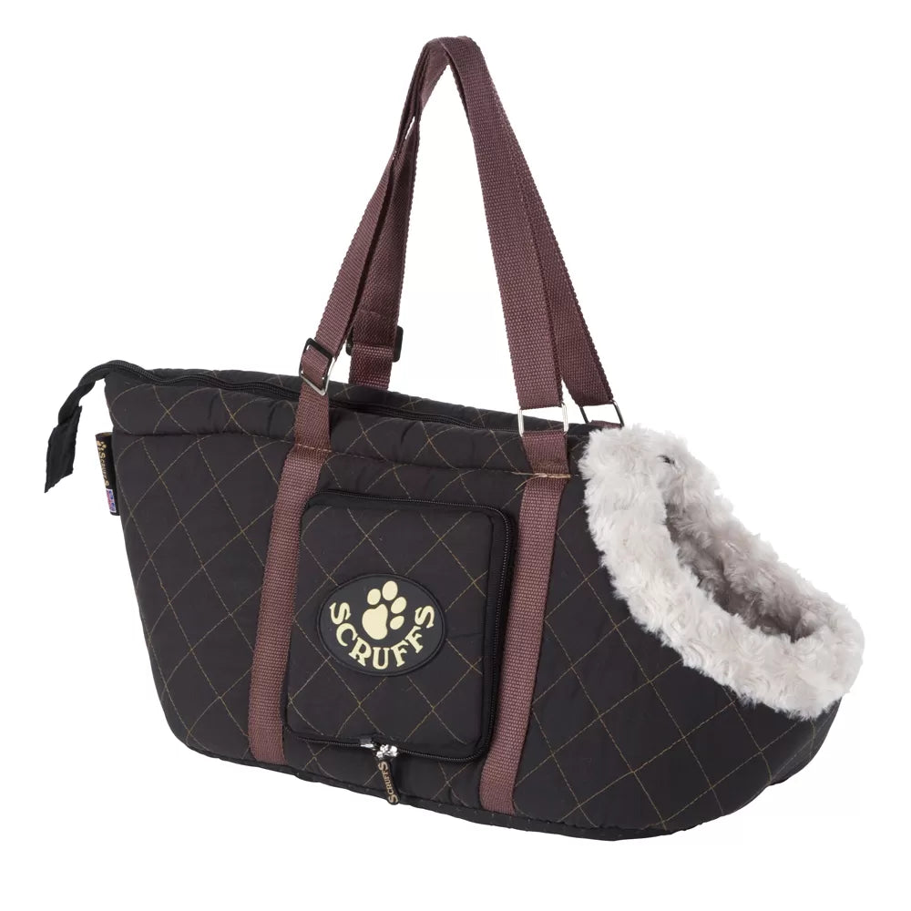 Wilton Dog Carrier (in Blue, Grey, Black, Brown) by Scruffs-3