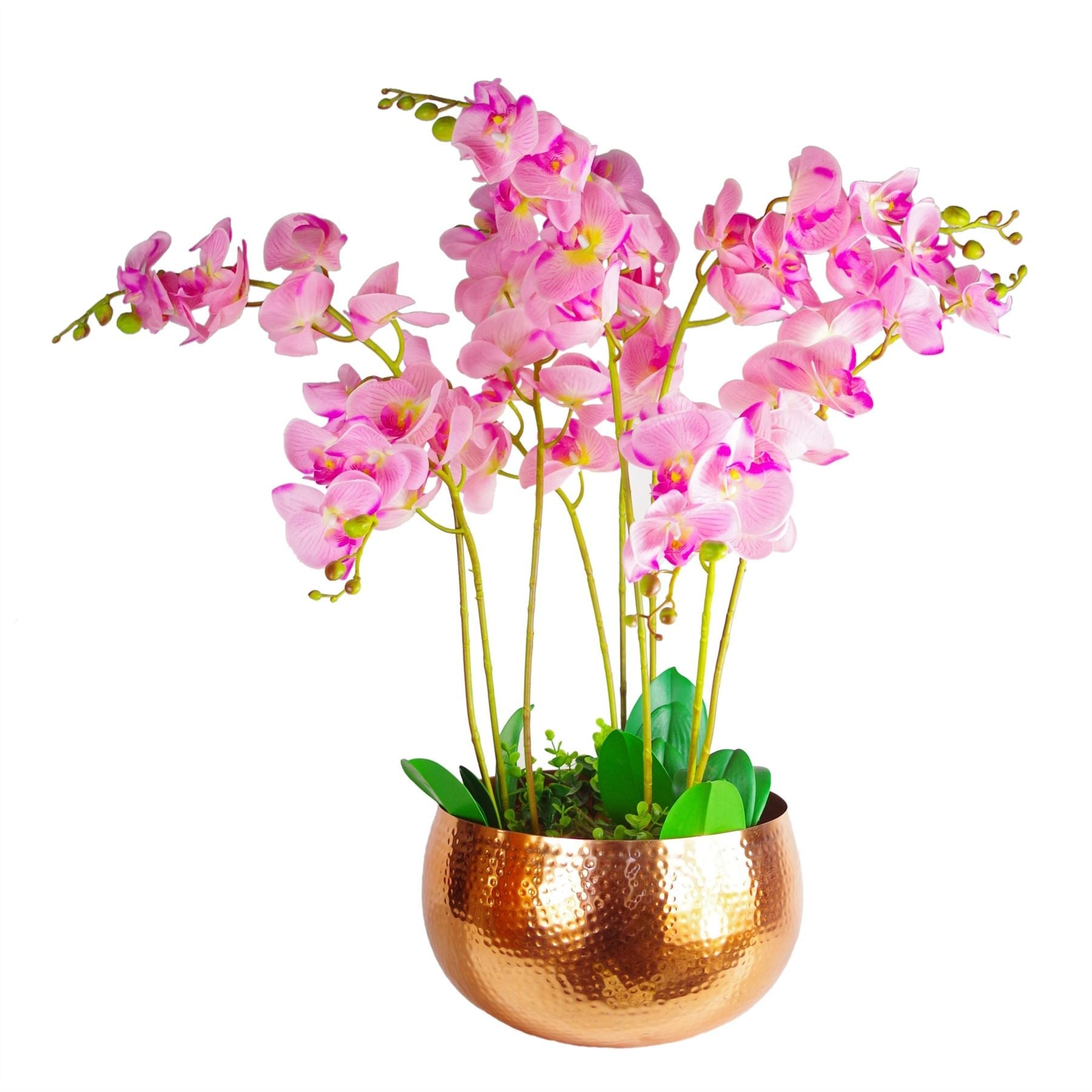 Leaf Large Metal Planter Edge Metal Planter 20cm-1