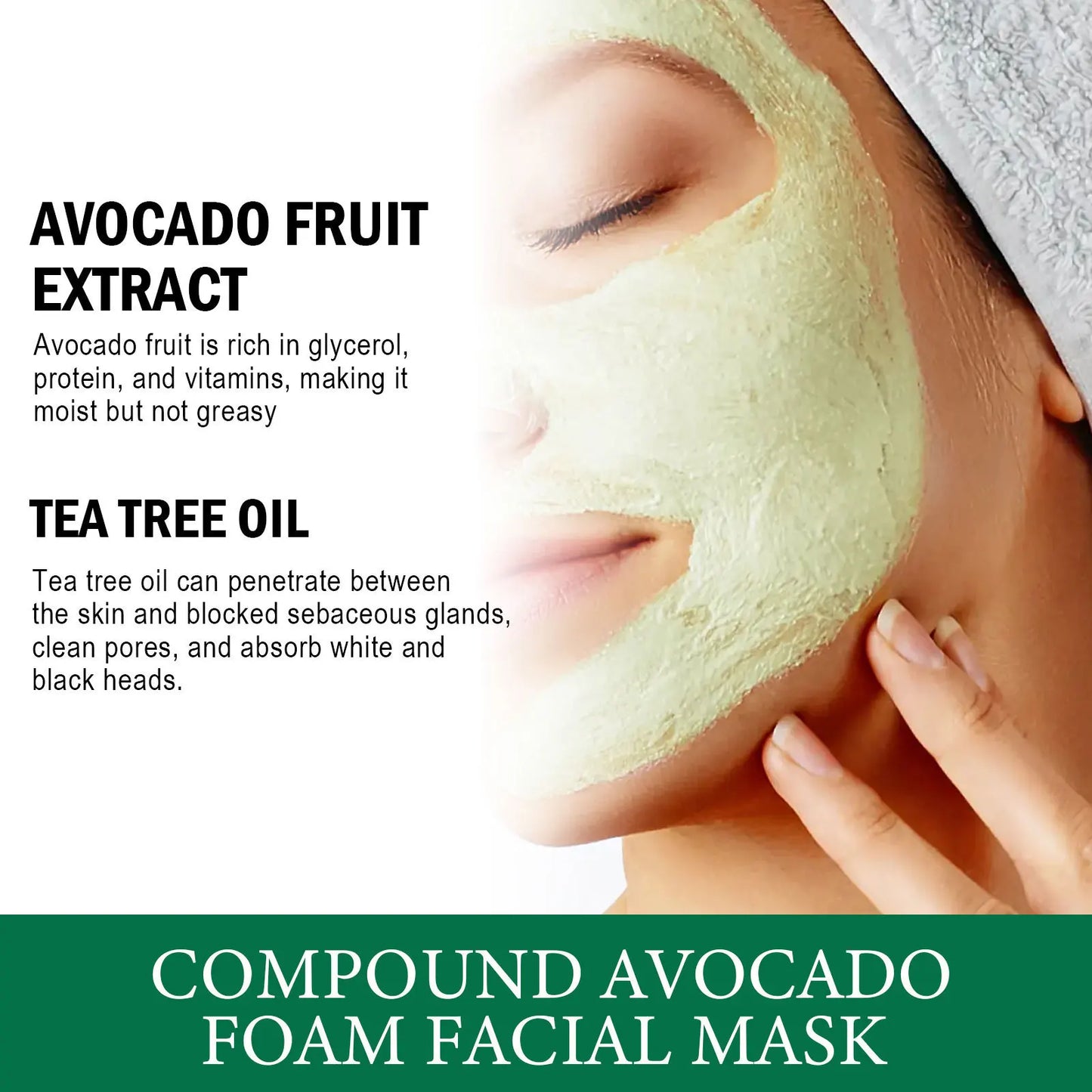 EELHOE Avocado Foam Mask