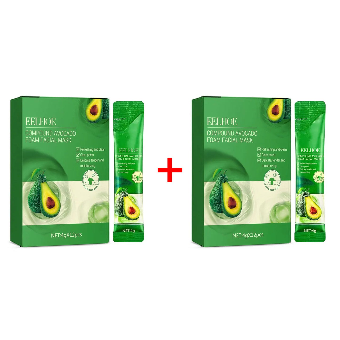 EELHOE Avocado Foam Mask
