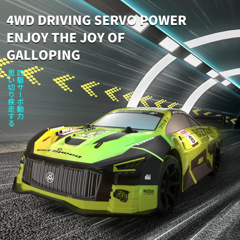 High-Speed JJRC Q165 1:18 4WD Drift RC Car - Perfect Gift for Teens
