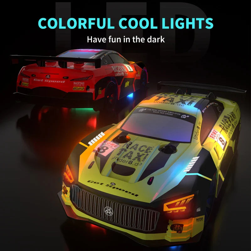 High-Speed JJRC Q165 1:18 4WD Drift RC Car - Perfect Gift for Teens