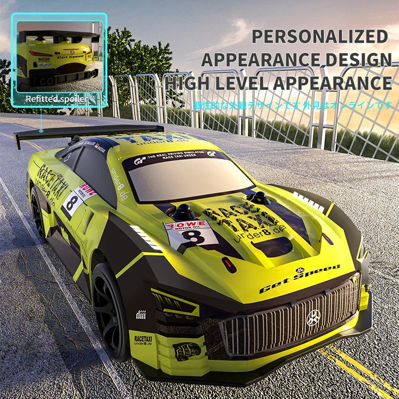 High-Speed JJRC Q165 1:18 4WD Drift RC Car - Perfect Gift for Teens