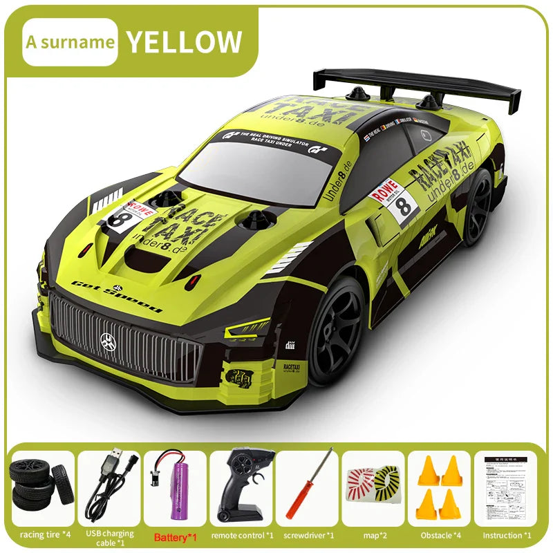 High-Speed JJRC Q165 1:18 4WD Drift RC Car - Perfect Gift for Teens