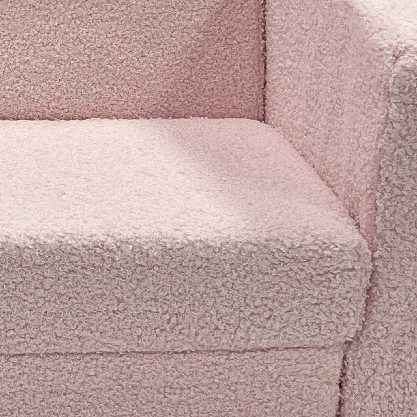 Childrens Sofa 2 in 1 Kids Convertible Sofa Kids Armchair, Foldable Recliner for Bedroom Playroom Living Room, Pink | AIYAPLAY